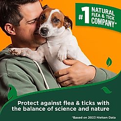 Vet's Best Flea & Tick Cotton Spice Scent Natural Dog Shampoo, 12-fl oz bottle slide 2 of 6