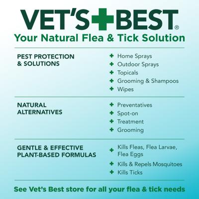 Show full view: Vet's Best Flea & Tick Dog & Home Cotton Spice Scent Natural Spray for Dogs, 32-fl oz bottle slide 9 of 10