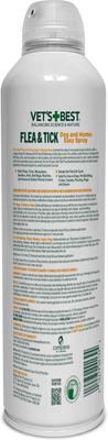 Show full view: Vet's Best Flea & Tick Dog & Home Easy Spray Cotton Spice Scent Natural Spray for Dogs, 14-fl oz spray can slide 2 of 8