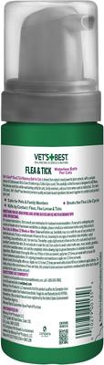 Show full view: Vet's Best Flea & Tick Waterless Bath Cotton Spice Scent Natural Spot Treatment for Cats, 5-fl oz bottle slide 2 of 8