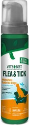 Vet's Best Flea & Tick Waterless Bath Cotton Spice Scent Natural Spot Treatment for Dogs, 8-fl oz bottle