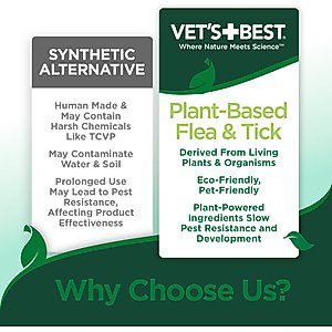 Vet's Best Flea + Tick Yard & Kennel Natural Spray for Dogs, 96-fl oz