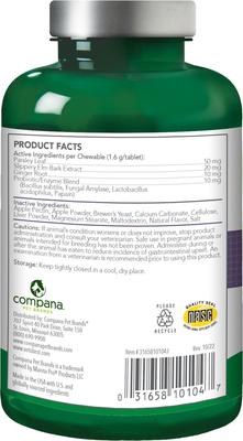 Show full view: Vet's Best Gas Busters Chewable Tablets Digestive Supplement for Dogs, 90 count slide 3 of 10