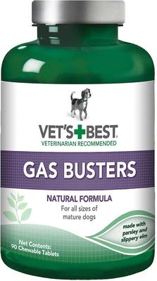 Show full view: Vet's Best Gas Busters Dog Supplement, 90 count + Vet's Best Probiotic Soft Chews Dog Supplement, 30 count slide 2 of 9