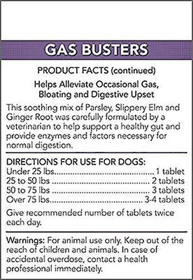Show full view: Vet's Best Gas Busters Dog Supplement, 90 count + Vet's Best Probiotic Soft Chews Dog Supplement, 30 count slide 4 of 9