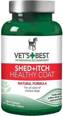 Show full view: Vet's Best Hot Spot Spray for Dogs & Vet's Best Healthy Coat Shed & Itch Relief Dog Supplement slide 4 of 5