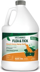 Vet's Best Indoor Flea & Tick Home Spray Natural Refill for Dogs, 96-fl oz bottle
