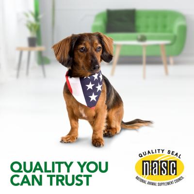 Show full view: Vet's Best Shed+Itch Healthy Coat Chewable Tablets Skin & Coat Supplement for Dogs, 50 count slide 8 of 12