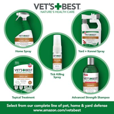 Show full view: Vet's Best Tick Killing Natural Tick Treatment Dog Spray, 1-fl oz bottle slide 9 of 9
