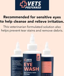Vets Preferred Advanced Eye Wash for Dogs, 4-fl oz bottle slide 2 of 8