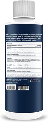 Show full view: Vets Preferred Advanced Medication for Diarrhea for Dogs, 8-fl oz bottle slide 3 of 10