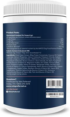 Show full view: Vets Preferred Advanced Milk Rx Dog Supplement, 12-oz jar slide 4 of 10