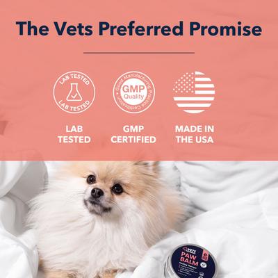 Show full view: Vets Preferred Advanced Pad Protection Dog Paw Pad Wax, 2-oz can slide 8 of 11