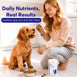 Vets Value 5-in-1 Vitamins & Minerals Flavored Soft Chews Multivitamin for Dogs, 120 count slide 2 of 3