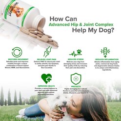 VetSmart Formulas Advanced Chewable Tablet Joint Supplement for Dogs, 120 count slide 2 of 8
