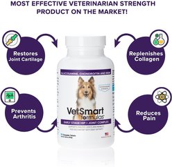 VetSmart Formulas Early Stage Chewable Tablet Joint Supplement for Dogs, 60 count slide 2 of 7