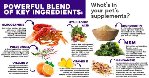 Show full view: VetSmart Formulas Early Stage Chewable Tablet Joint Supplement for Dogs, 60 count slide 7 of 10