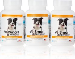 VetSmart Formulas Probiotic Nutrient Enhancer Dog Supplement, 60 count, case of 3