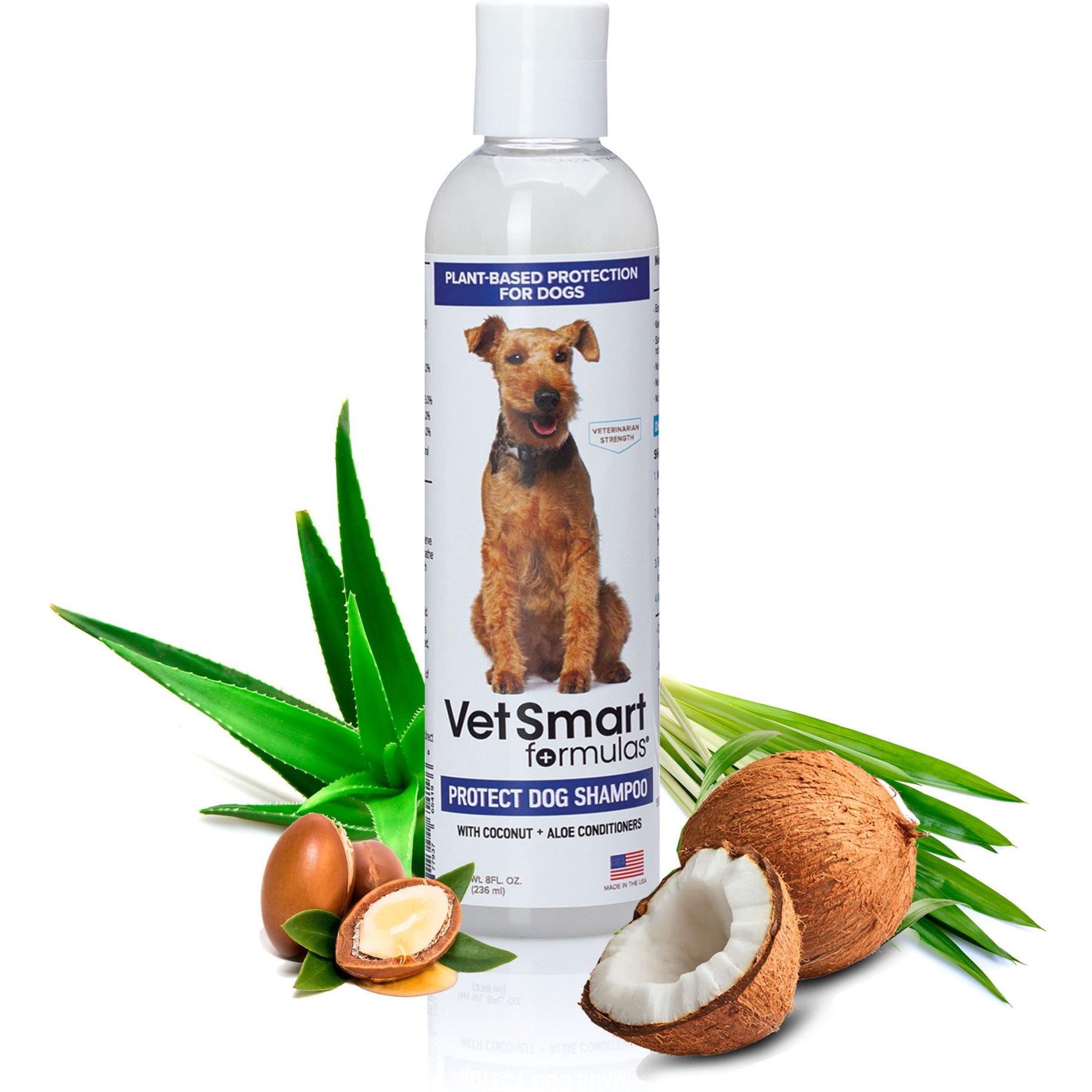 VetSmart Formulas Protect Dog Shampoo, 8-fl oz bottle