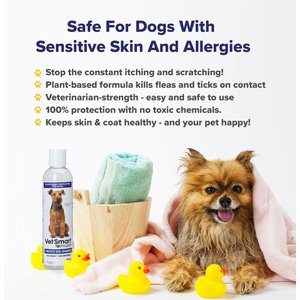 VetSmart Formulas Protect Dog Shampoo, 8-oz bottle, 3 count