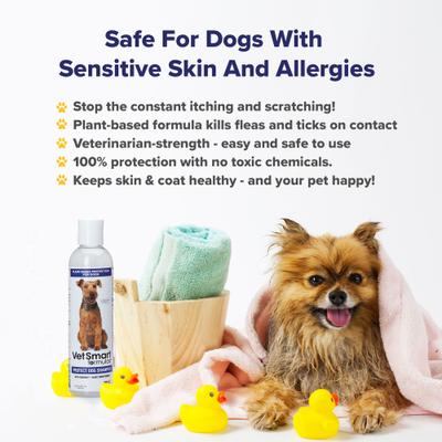 Show full view: VetSmart Formulas Protect Dog Shampoo, 8-oz bottle, 3 count slide 7 of 9