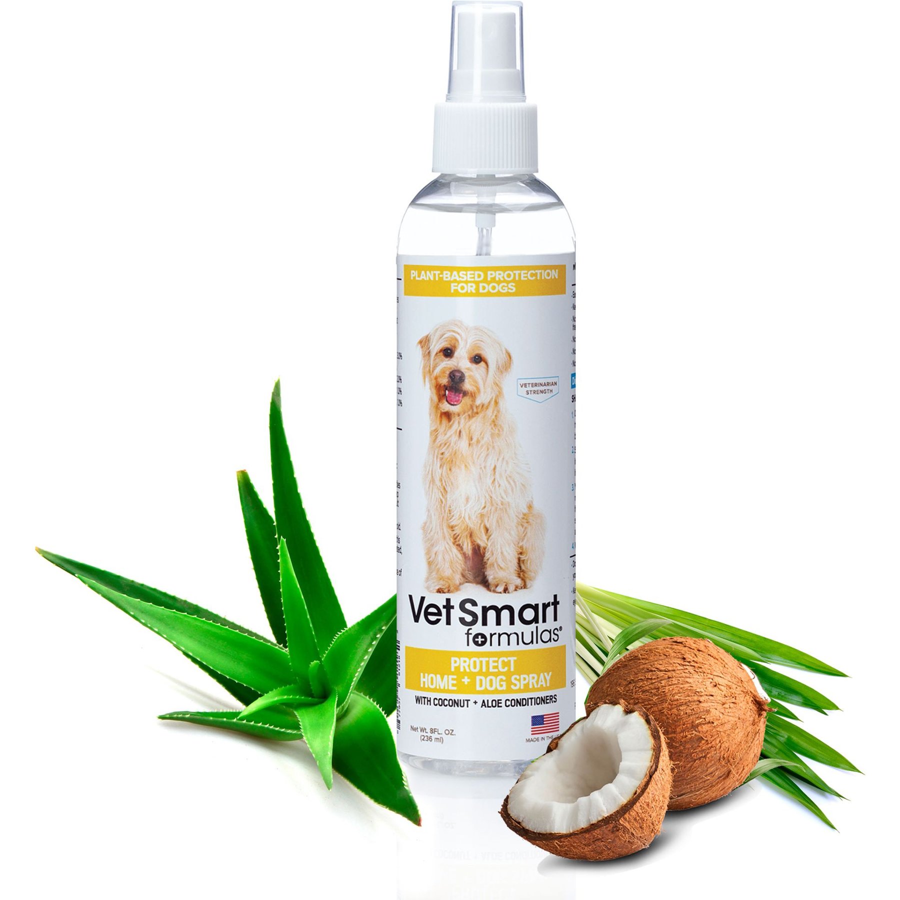 VetSmart Formulas Protect Home & Dog Spray, 8-fl oz bottle