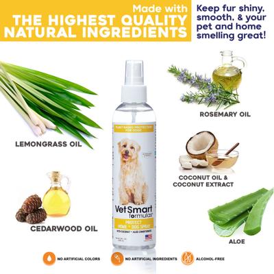 Show full view: VetSmart Formulas Protect Home & Dog Spray, 8-oz bottle, 6 count slide 4 of 9