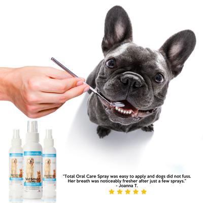 Show full view: VetSmart Formulas Total Oral Care Dog & Cat Dental Spray, 4-oz bottle, 1 count slide 9 of 13