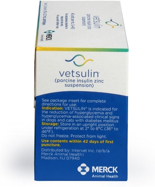 Vetsulin (porcine insulin zinc suspension) U-40 Cartridge for VetPen