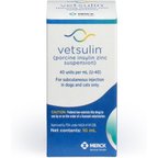 Vetsulin (porcine insulin zinc suspension) U-40 Injectable for Dogs & Cats, 10-mL