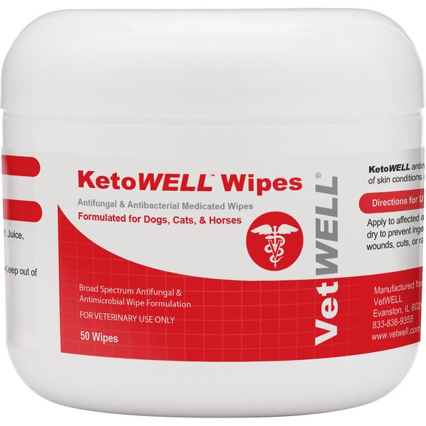 Pawstruck Anti-Itch Dog, Cat & Horse Wipes, 50 count