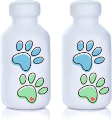 Vial Safe For Pets Insulin Vial Protector for Humulin and Semglee, Cat/Dog Paw Prints, 2 Pack