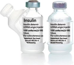 Vial Safe For Pets Insulin Vial Protector for Humulin and Semglee, Clear, 2 Pack