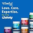 Show in main carousel: Vibeful 10-in-1 Multivitamin Bites Peanut Butter Flavored Soft Chews Supplement for Dogs, 14 count slide 7 of 8