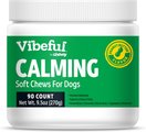Vibeful Calming Melatonin Peanut Butter Flavored Soft Chews Calming Supplement for Dogs, 90-Count
