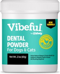 Vibeful Dental Health Powder Supplement for Dogs & Cats, 60 g