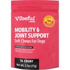 Vibeful Mobility & Joint Health Beef Flavored Soft Chews Glucosamine Joint Supplement for Dogs, 14 count