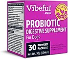 Vibeful Probiotic Gastrointestinal Support Powder Digestive Supplement for Dogs, 30 count