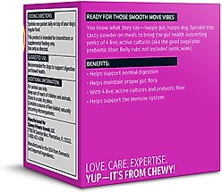 Vibeful Probiotic Gastrointestinal Support Powder Digestive Supplement for Dogs, 30 count slide 2 of 9