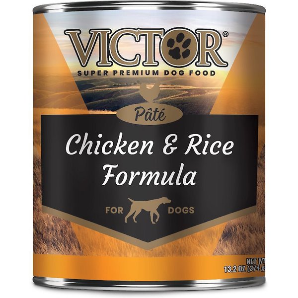 VICTOR Chicken & Rice Formula Pate Wet Dog Food or Topper
