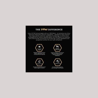 Show full view: VICTOR Gluten-Free Large Breed Chicken & Fish Meal Elite Canine Dry Dog Food, 80-lb bundle slide 6 of 10