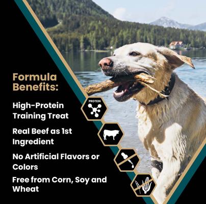 Show full view: VICTOR Hi-Pro Bites Tender Beef Recipe High Protein Training Dog Treats, 14-oz bag slide 4 of 10