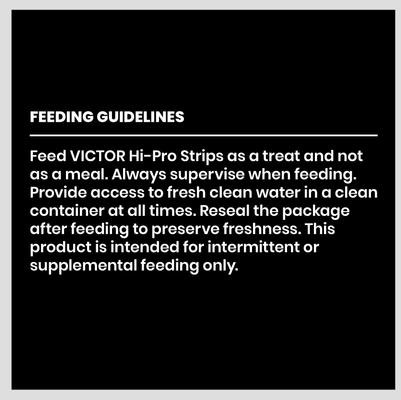 Show full view: VICTOR Hi-Pro Strips Tender Beef Recipe High Protein Savory Snack Dog Treats, 14-oz bag slide 9 of 10