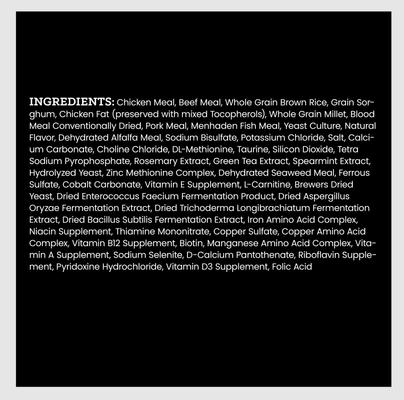 Show full view: VICTOR Mers Feline Chicken & Beef Meal Recipe Dry Cat Food, 5-lb bag slide 6 of 12