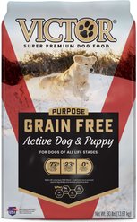 VICTOR Grain-Free Active High Protein Dry Dog Food, 60-lb bundle