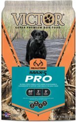 VICTOR Realtree Max-5 Pro 30/20 High Protein Joint Support Active Sporting Dry Dog Food, 80-lb bundle