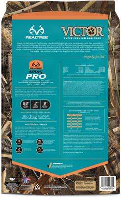 Show full view: VICTOR Realtree Max-5 Pro 30/20 High Protein Joint Support Active Sporting Dry Dog Food, 80-lb bundle slide 3 of 10