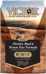 VICTOR Gluten-Free Chicken Meal & Brown Rice Formula Dry Dog Food, 80-lb bundle