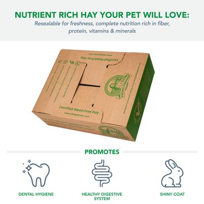 Show full view: Viking Farmer Oat Hay for Rabbits & Small Pets, 5-lb box slide 2 of 8