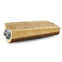 Vila Natural Wooden Platform Parrot Perch Stand, Hanging Cage Accessories for Bird Play Stand, 7 x 3 inches